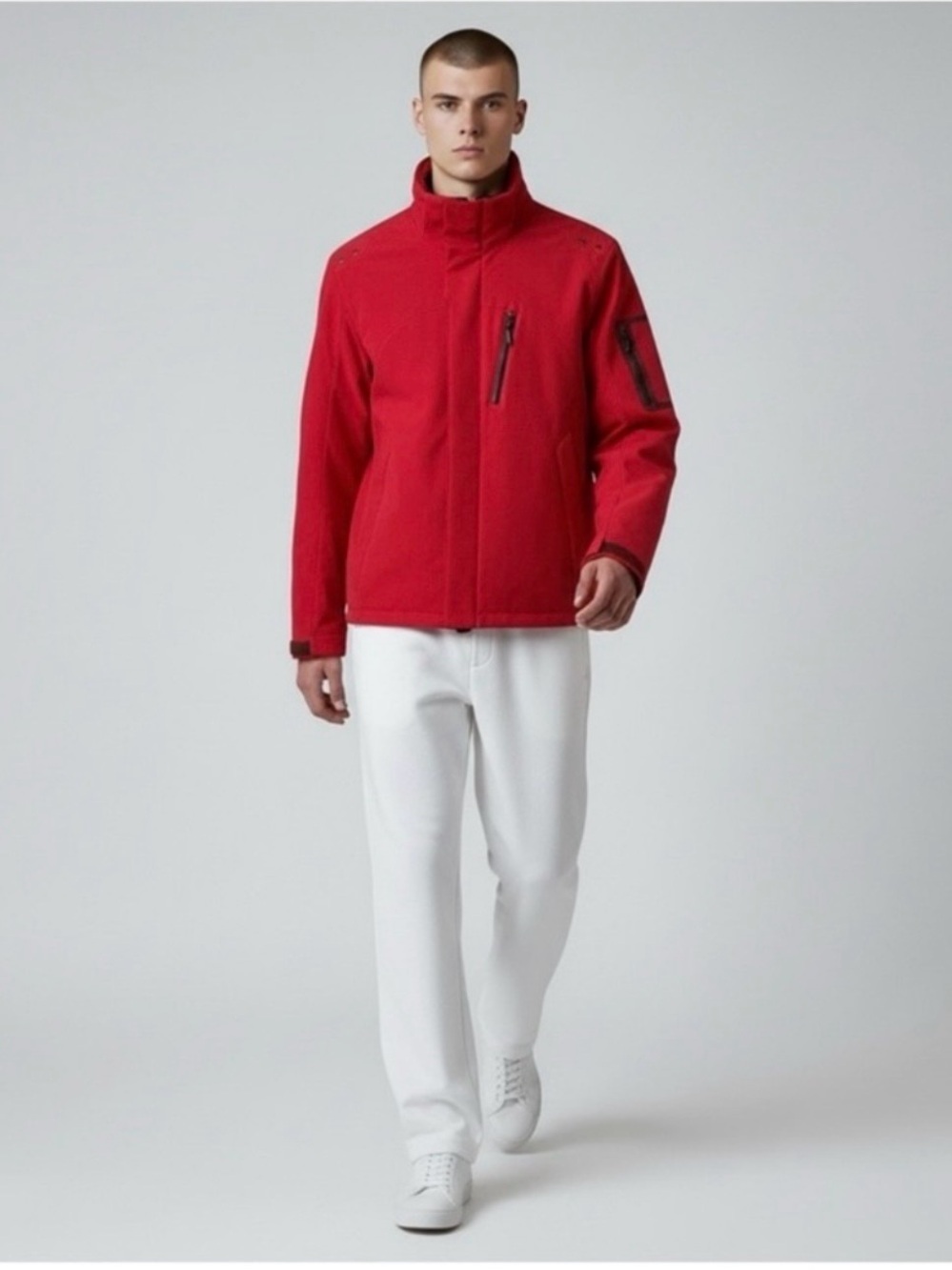 Point Zero 3in1 Winter Jacket Insulated Ski Snowboard Coat Red Size Small